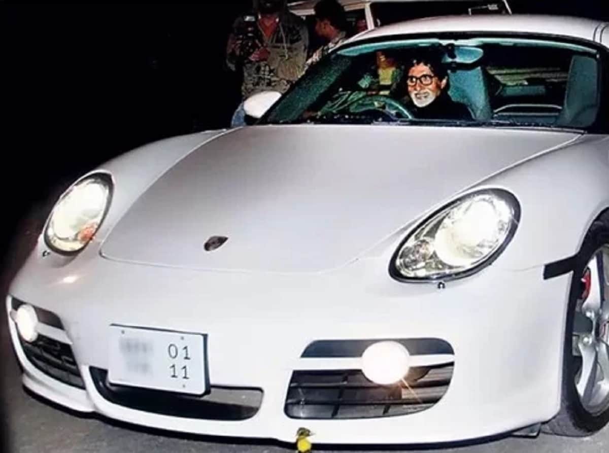 Bollywood Star Amitabh Bachchan sports car porsche cayman on sale, recently bought Mercedes-Benz S-Class