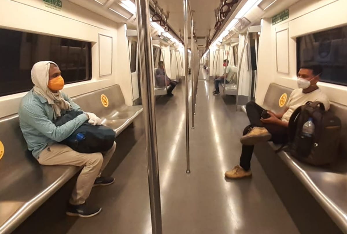 Delhi Metro News: After 169 days metro will run from today in delhi and the first train on the Yellow Line at 7 am
