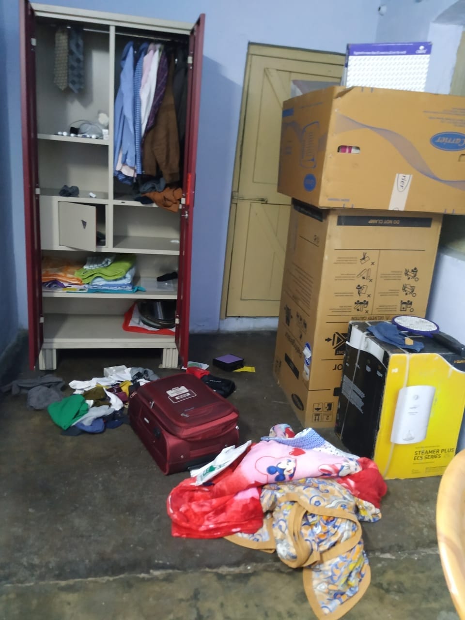Theft in railway medical officer's residence