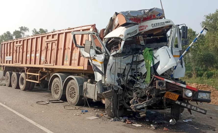 Truck driver dies in road accident