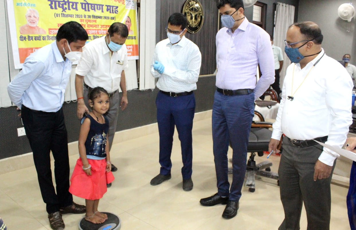 ICDS 220 and Department of Education to set up 400 nutrition parks in Azamgarh
