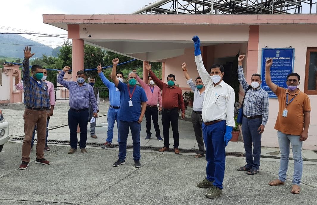 General-OBC personnel demonstrated in collectorate