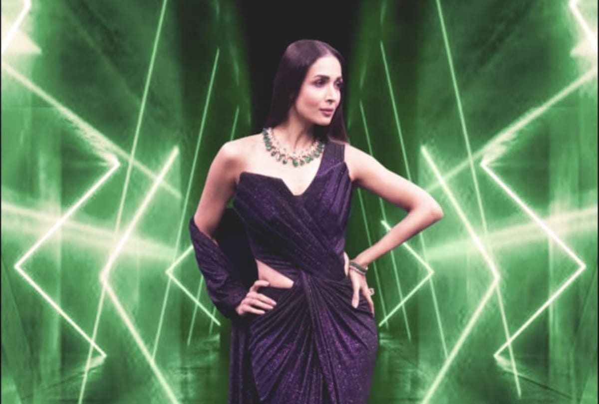 after corona recovery malaika arora comfy chic hot look in a day with short breezy dress and neon maxi dress