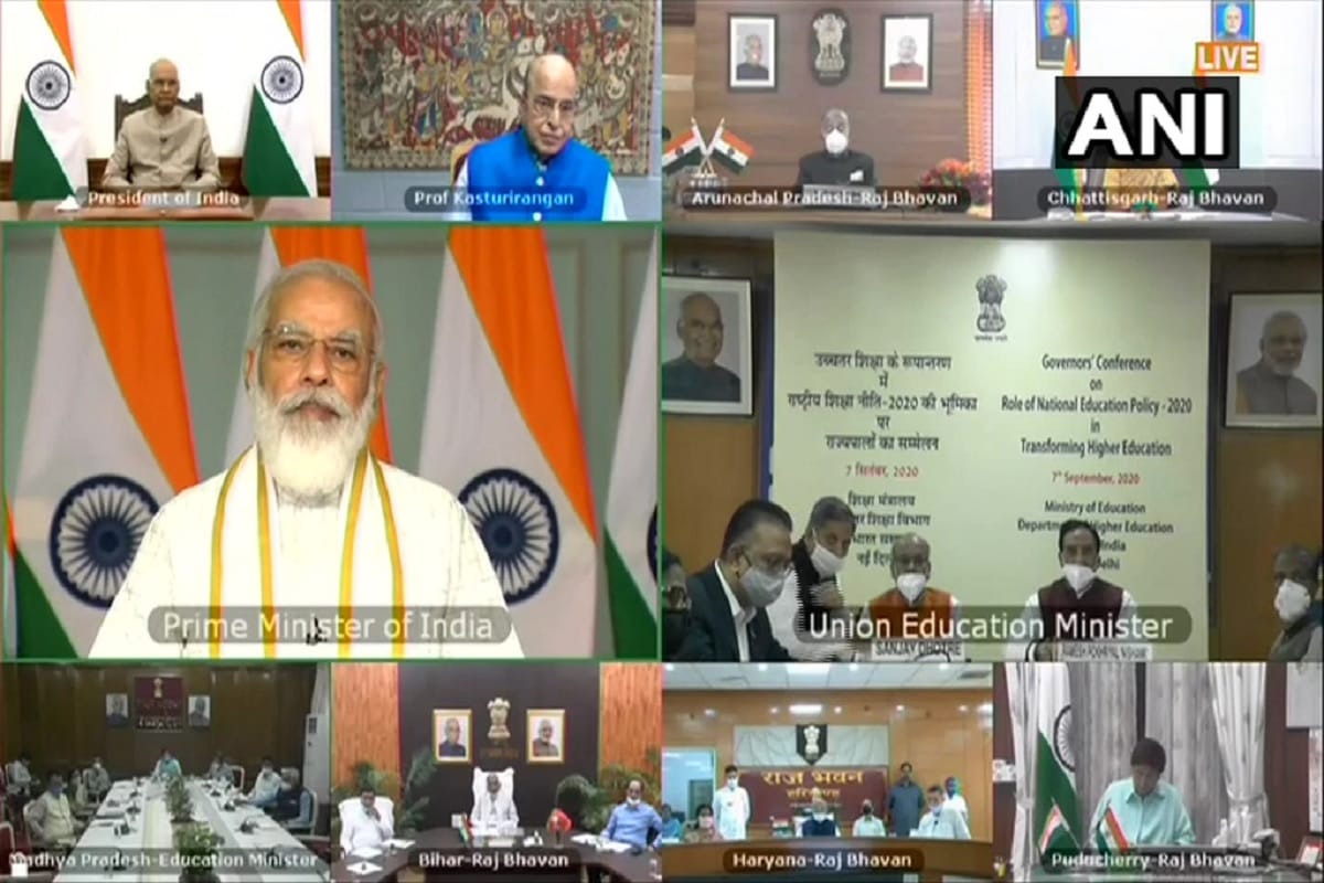 President Kovind And PM Narendra Modi Address Governors On New National Education PolicyNational Education Policy 2020 Latest News Update: PM Narendra Modi President Ram Nath Kovind