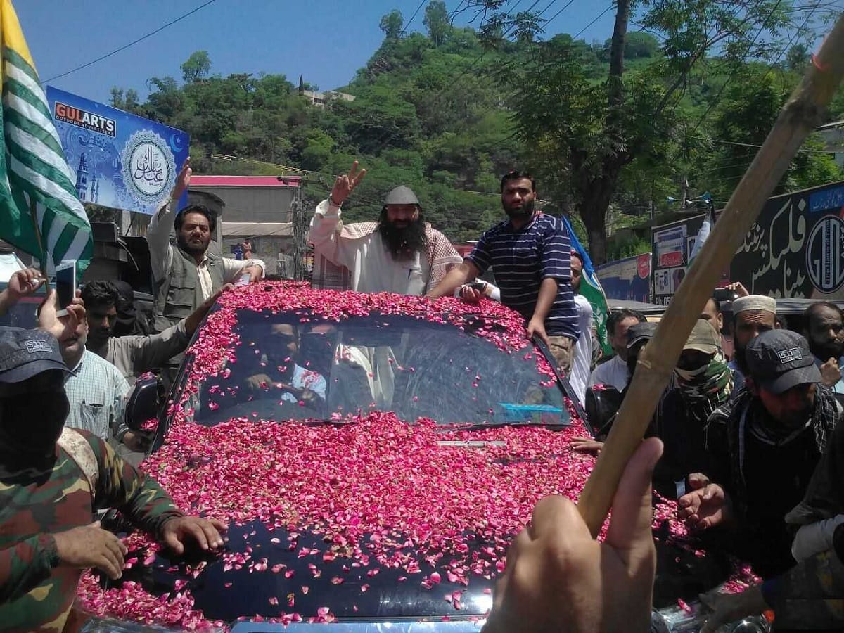 Terrorist Organisation Hizbul Mujahideen chief Syed Salahuddin's car's number plate revealed connection of ISI and Pak army's nexus