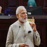 Pm Modi in Parliament (File)