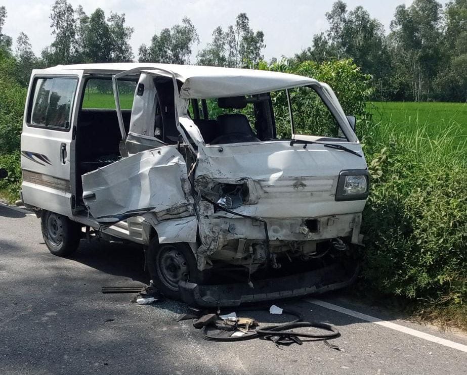 Four including father and son died in road accidents