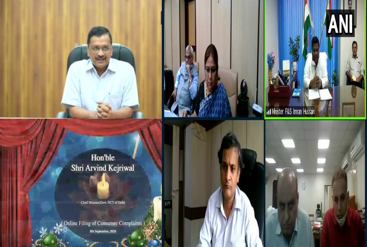 Delhi cm kejriwal Arvind Kejriwal inaugurates Delhi Government E-filing consumer complaint system