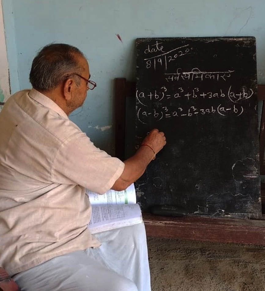 Mayaram Sharma, raising awareness for education in villages