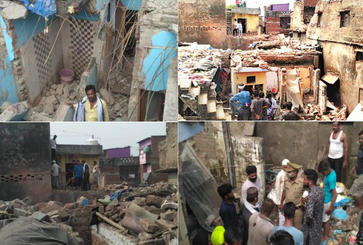 balrampur blast news Accused mislead by lying surprised police by knowing the real truth see photos