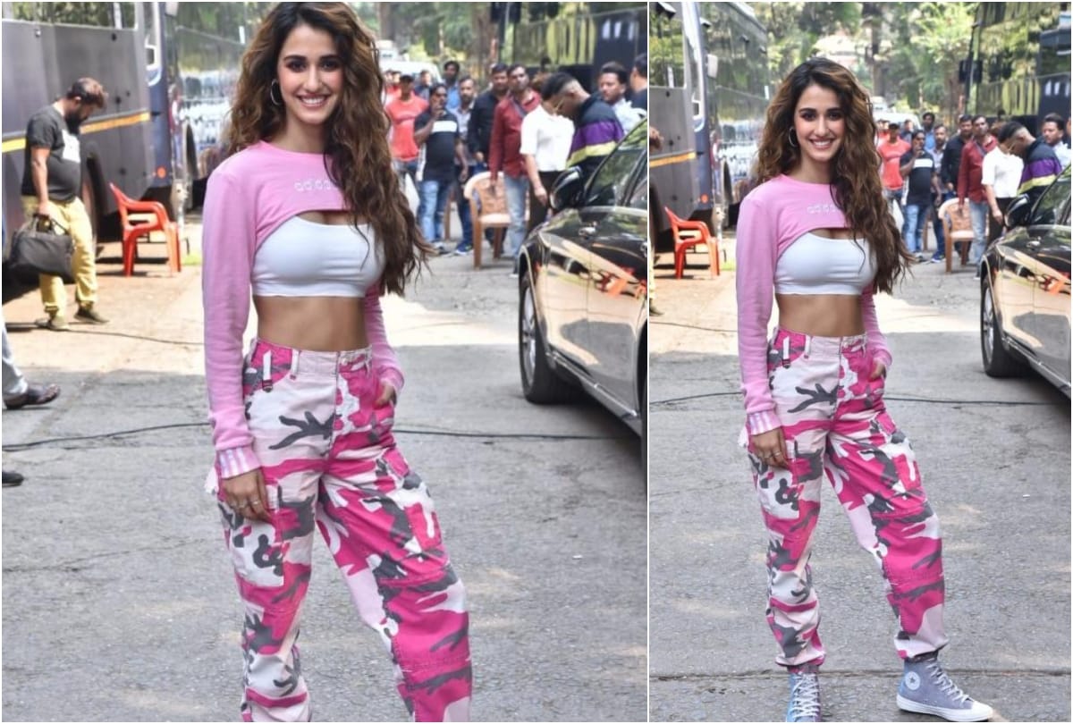 Disha Patani shares a mindblowing stunt video, this is how Tiger shroff reacted