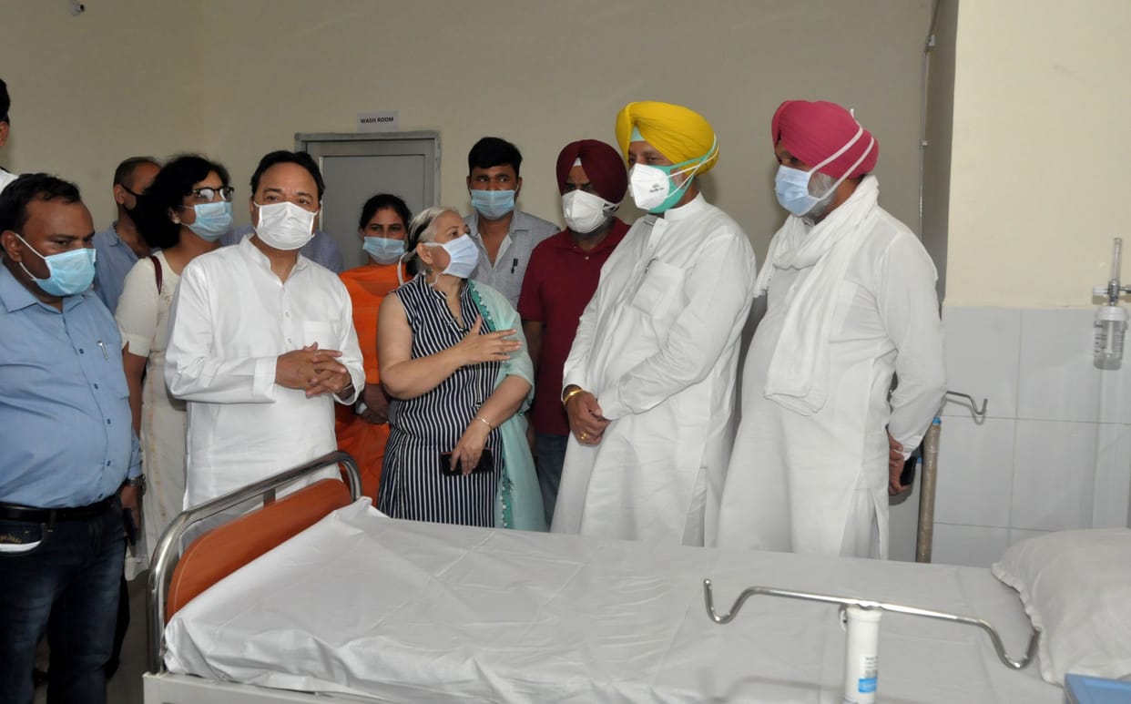 Inauguration of three community health centers in Jalandhar