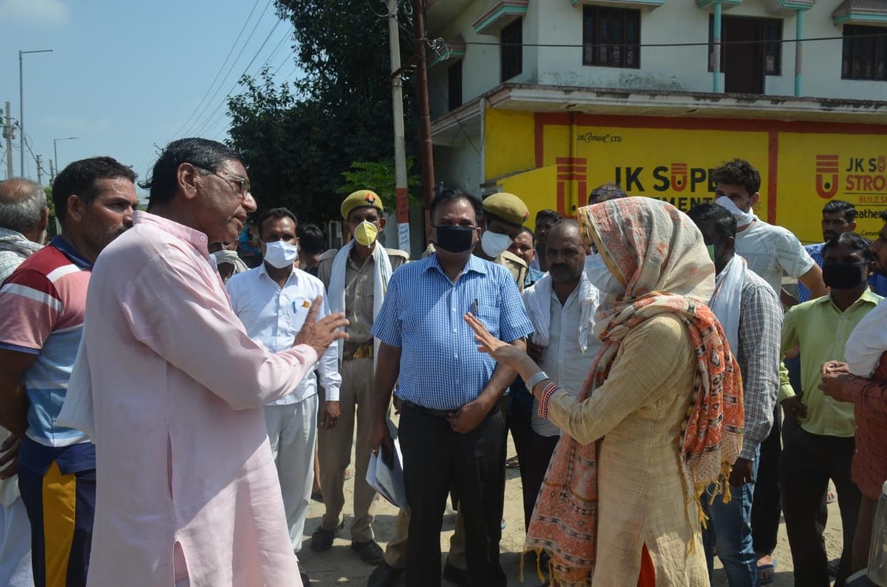 Investigation of development works started in Bhokarhedi