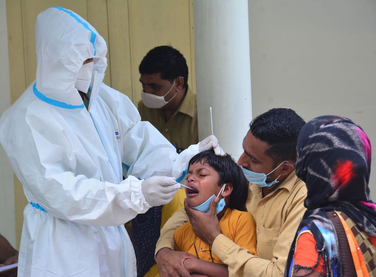 107 people, including 21 captives found infected