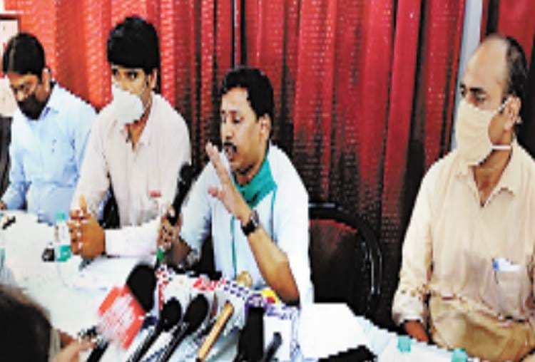 press conference of state electricity council junior engineer organization