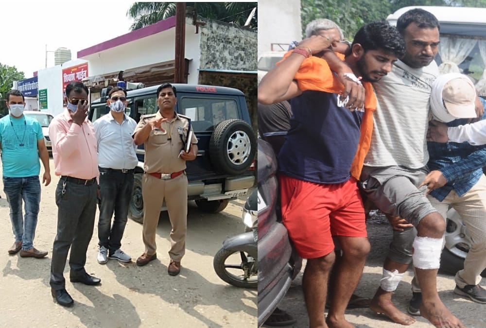 Roorkee: Firing in Gas agency by miscreants for loot, Photos