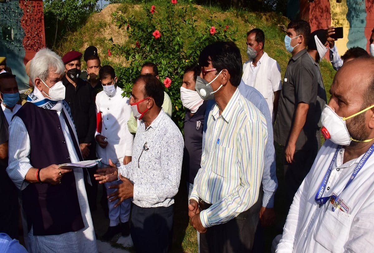 Lt Governor manoj sinha reviews developmental scenario of Kathua