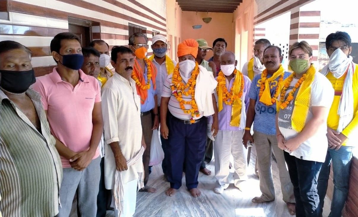 Hathras: Niranjan Prakash elected Valmiki Mahasabha District President, welcome