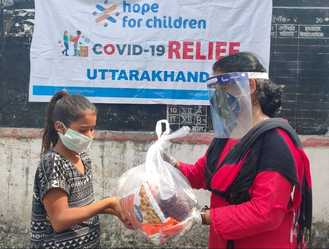 Ration distributed to 115 poor families