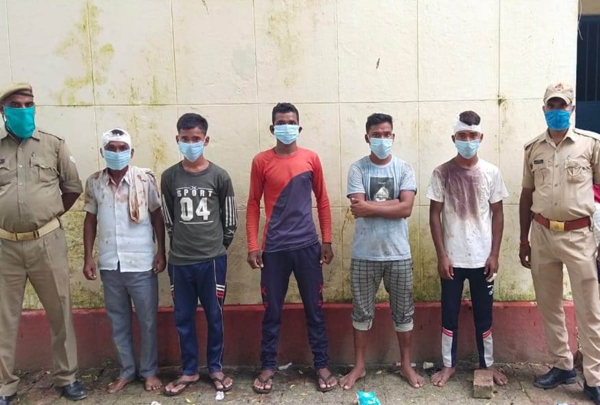seven accused arrested for killed man in gorakhpur