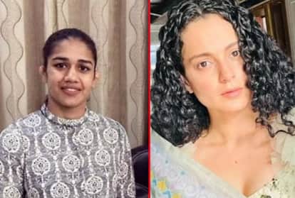 Wrestler Babita Phogat in support of Kangana Ranaut