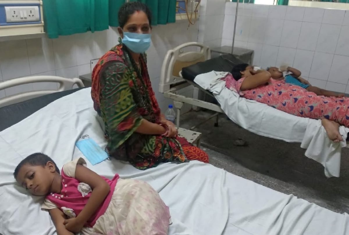 UP: woman gave poison to four children including Dudhumhe, also ate herself