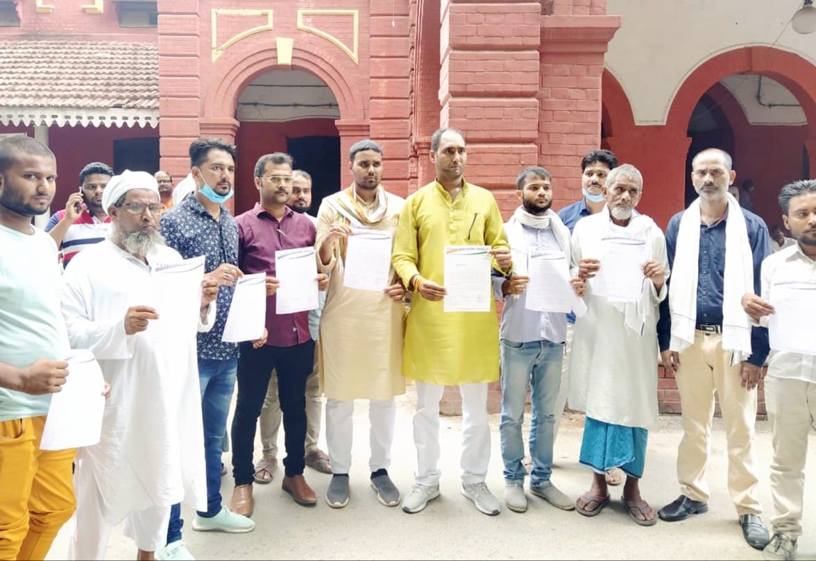 Congress mobilized against BJP district president