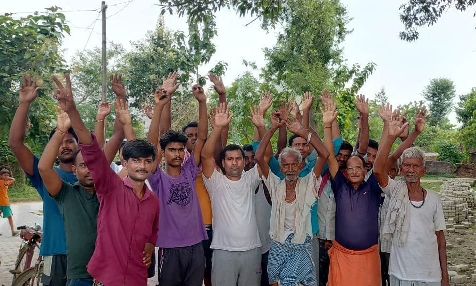 protest against public toilet