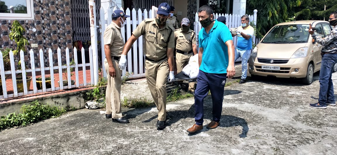 ehradun latest news: old age woman professor killed in dehradun groud photos
