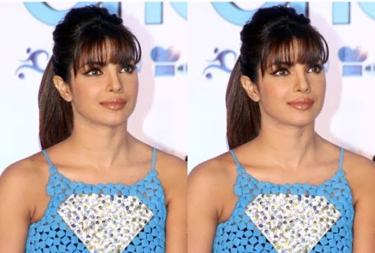 priyanka chopra shared her video looks in new hairstyle with bangs