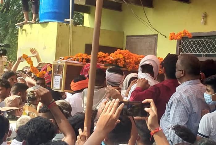 Indian Army, Shaheed Jawan Sepoy Bhupender Singh Funeral