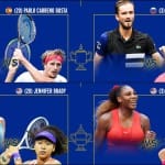 us open 2020 के सेमीफाइनलिस्ट