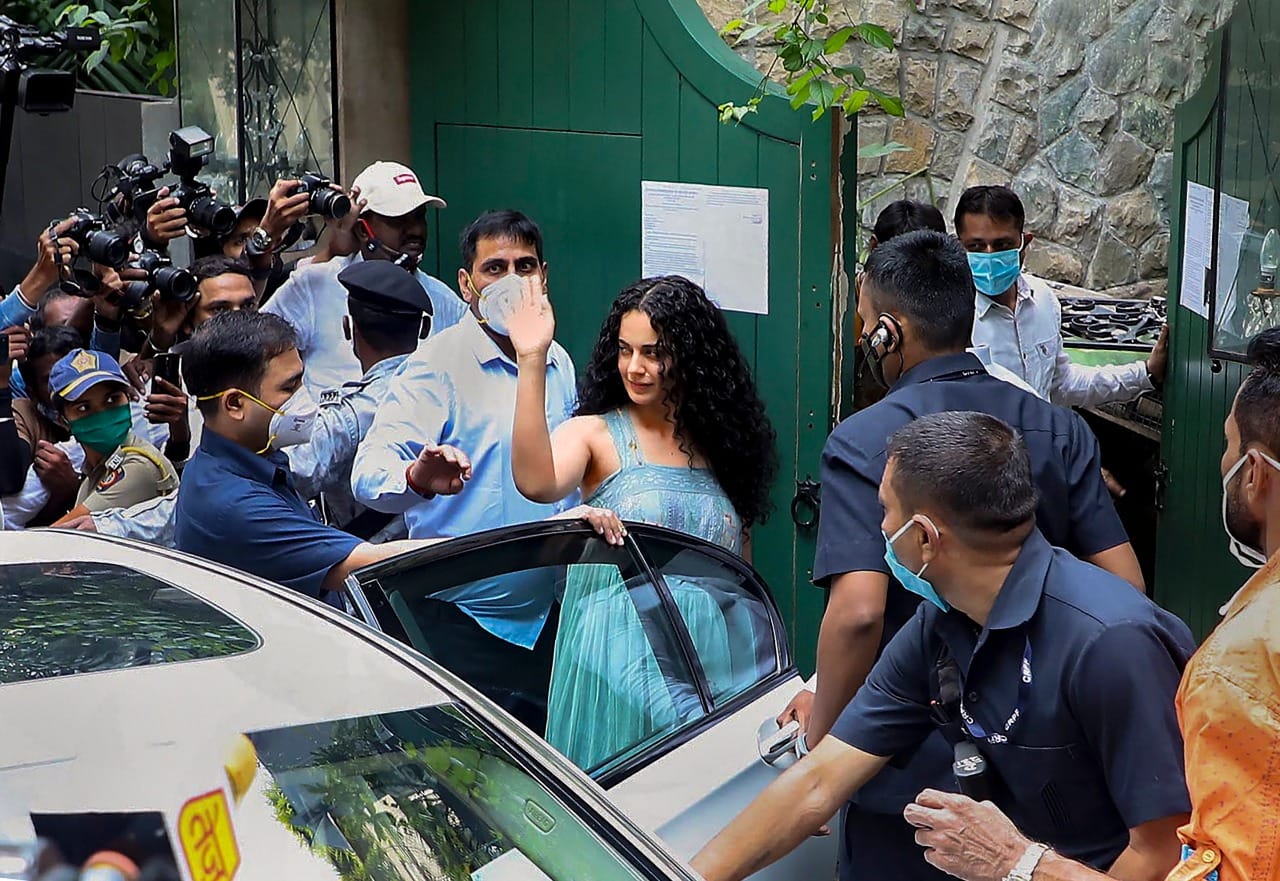 MP Ravi Kishan came out in support of actress Kangana Ranaut