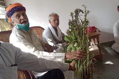 किसान महापंचायत के राष्ट्रीय अध्यक्ष रामपाल जाट