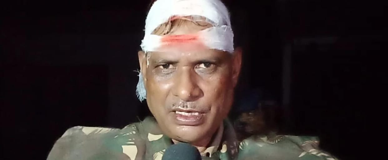 Jaunpur: Police team attacked to calm dispute between two parties
