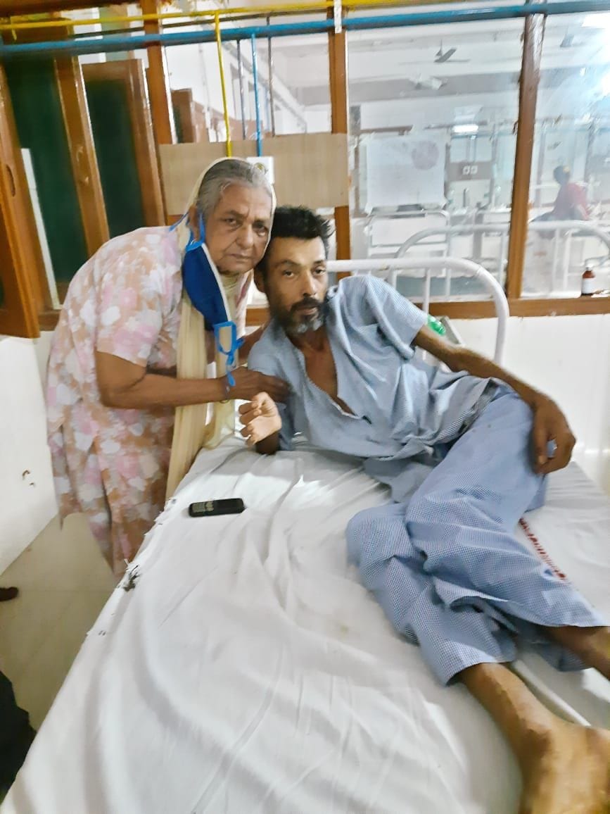 During see fall tears after eight months meet son and mother