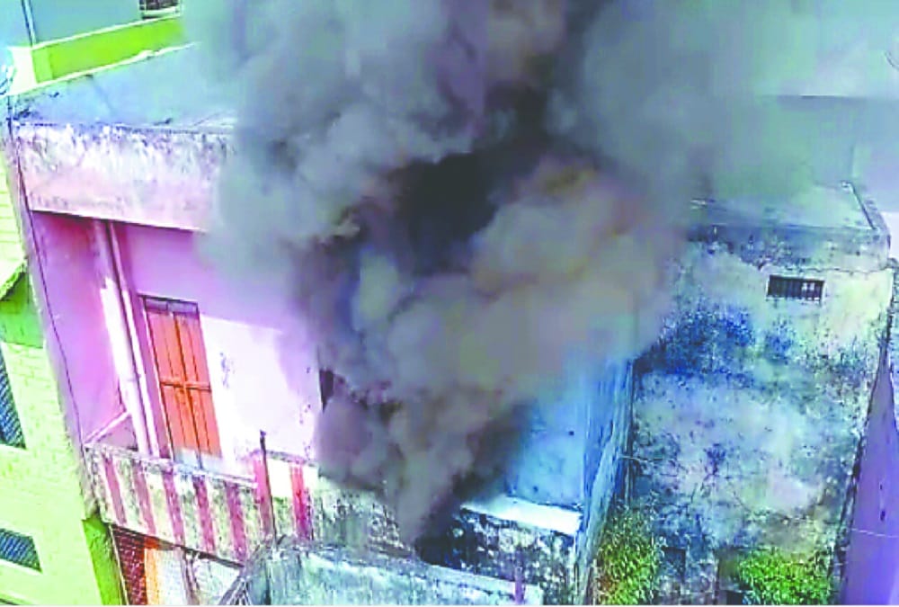 Haridwar: fire broke out in Toy Godown