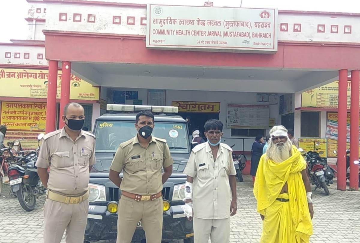 attack on dial 112 team, three injured including sipahi in bahraich