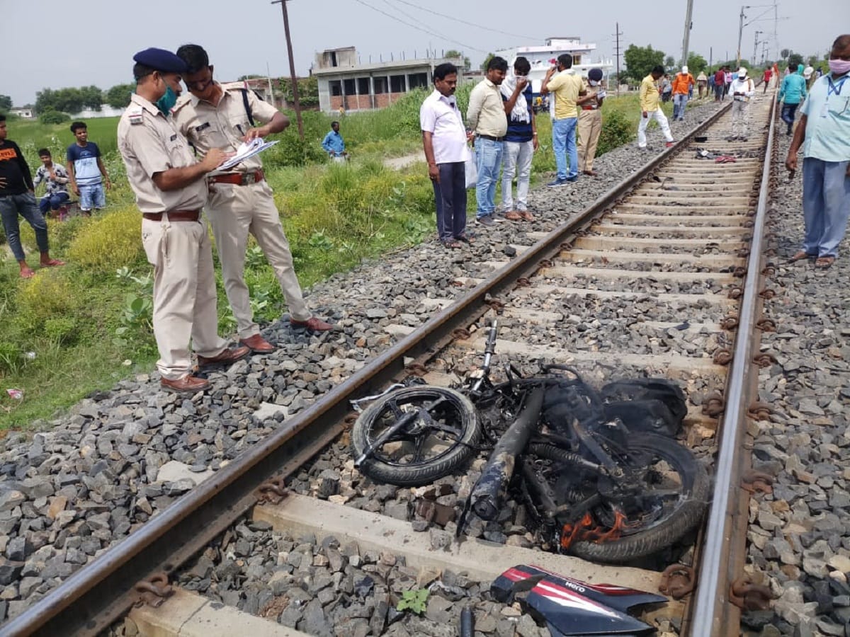 young man painful death by railway shunting engine