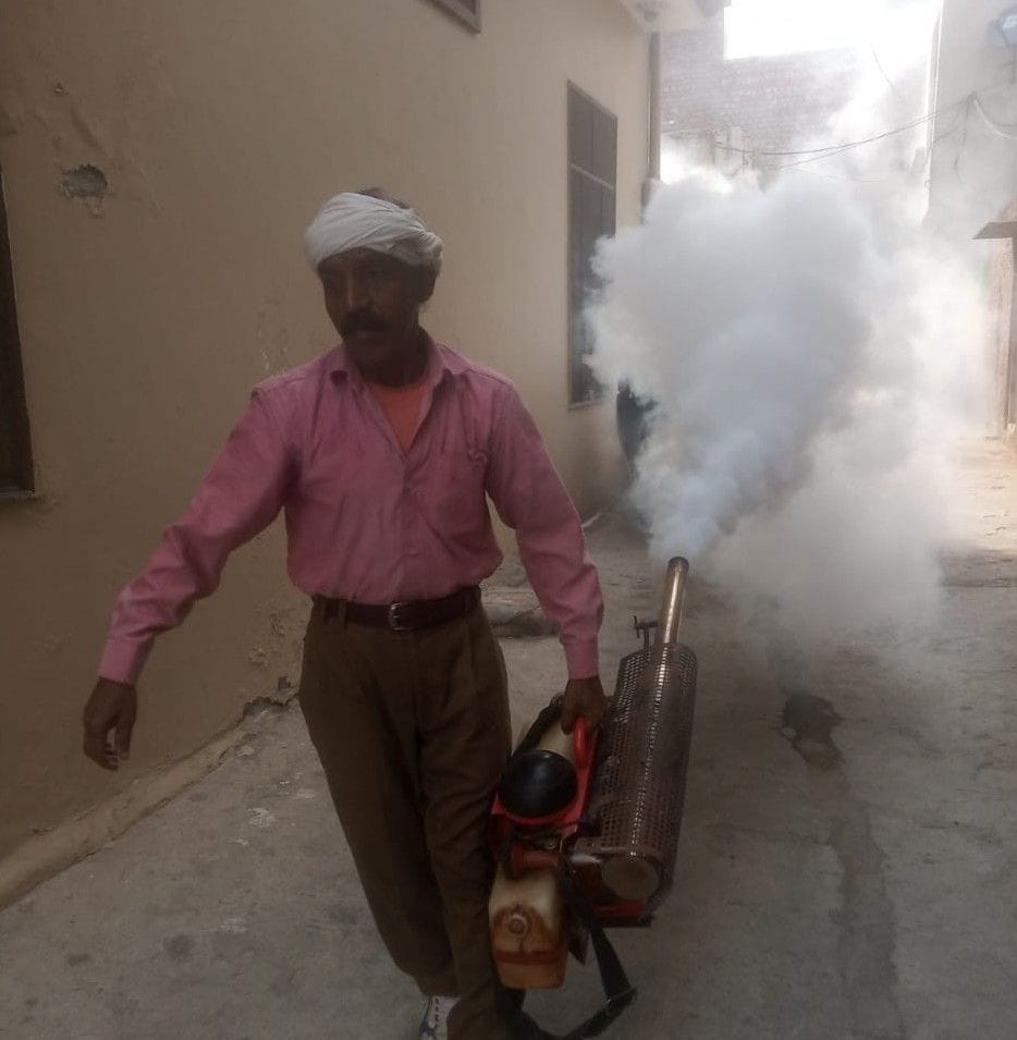 health department, fogging, dengue cases