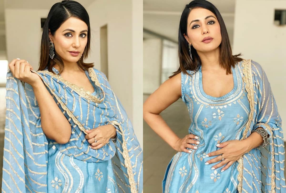 hina khan to divya khosla kumar krystal dsouza actress wear beautiful sharara in this festive season