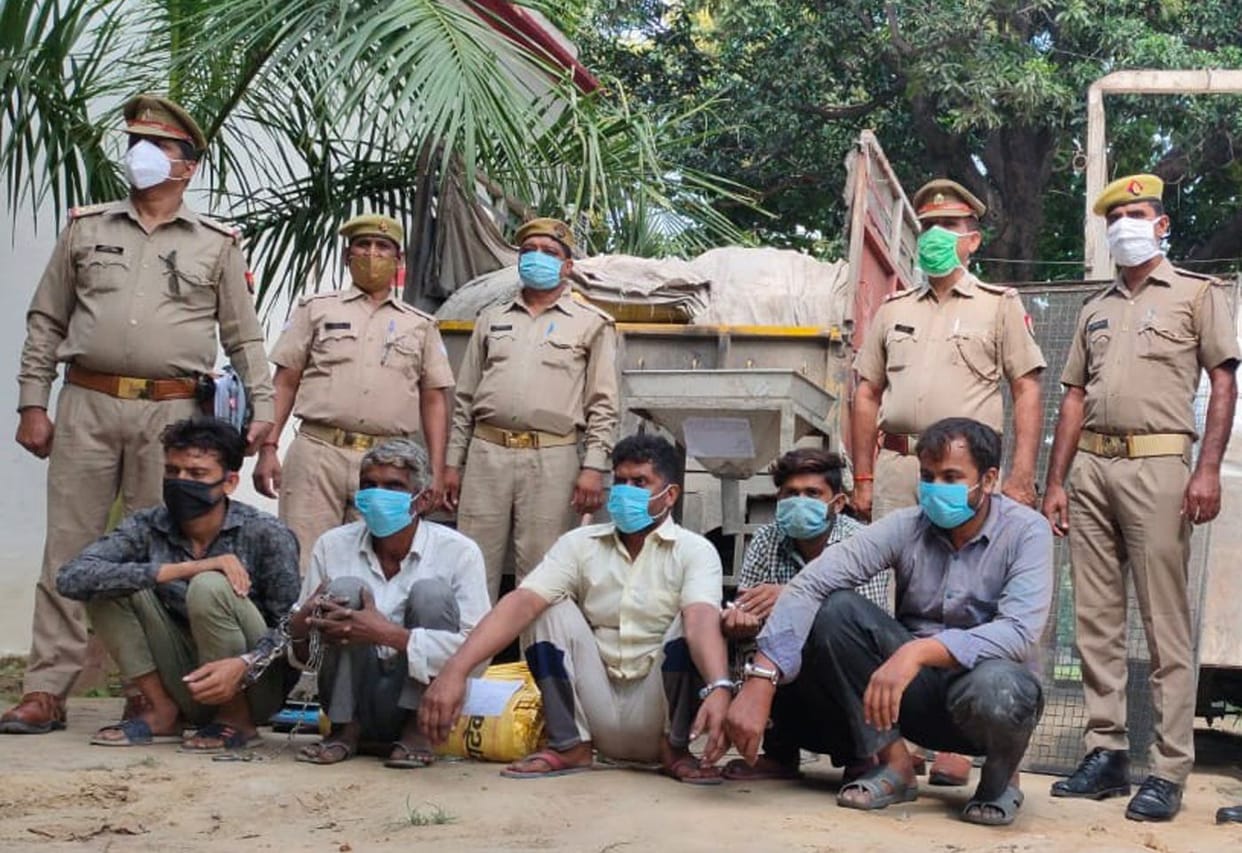 Fake cement factory caught in Muzaffarnagar