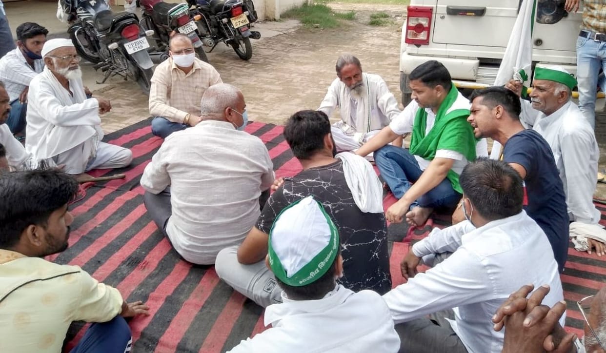 Farmers let SDO sit in the sun for an hour