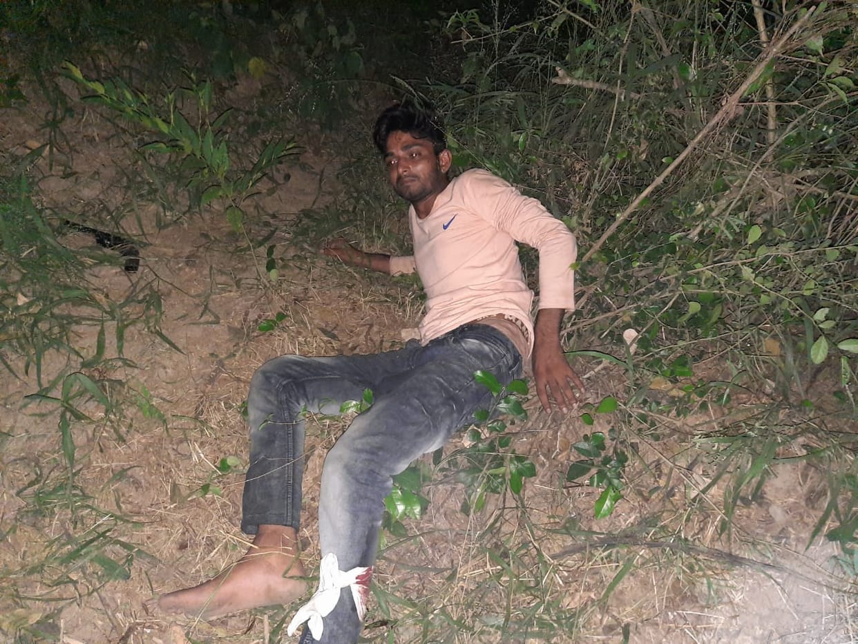 Goat thief caught in an encounter