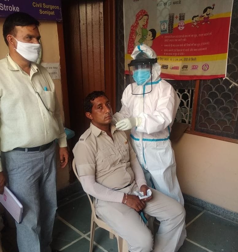 corona, 154 new positive cases found, health, sonipat