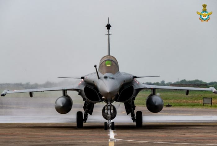 Rafale Jet Inducted Formally into Indian Air Force at Ambala Air Base