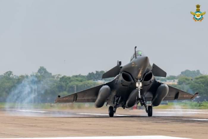 Rafale Jet Inducted Formally into Indian Air Force at Ambala Air Base