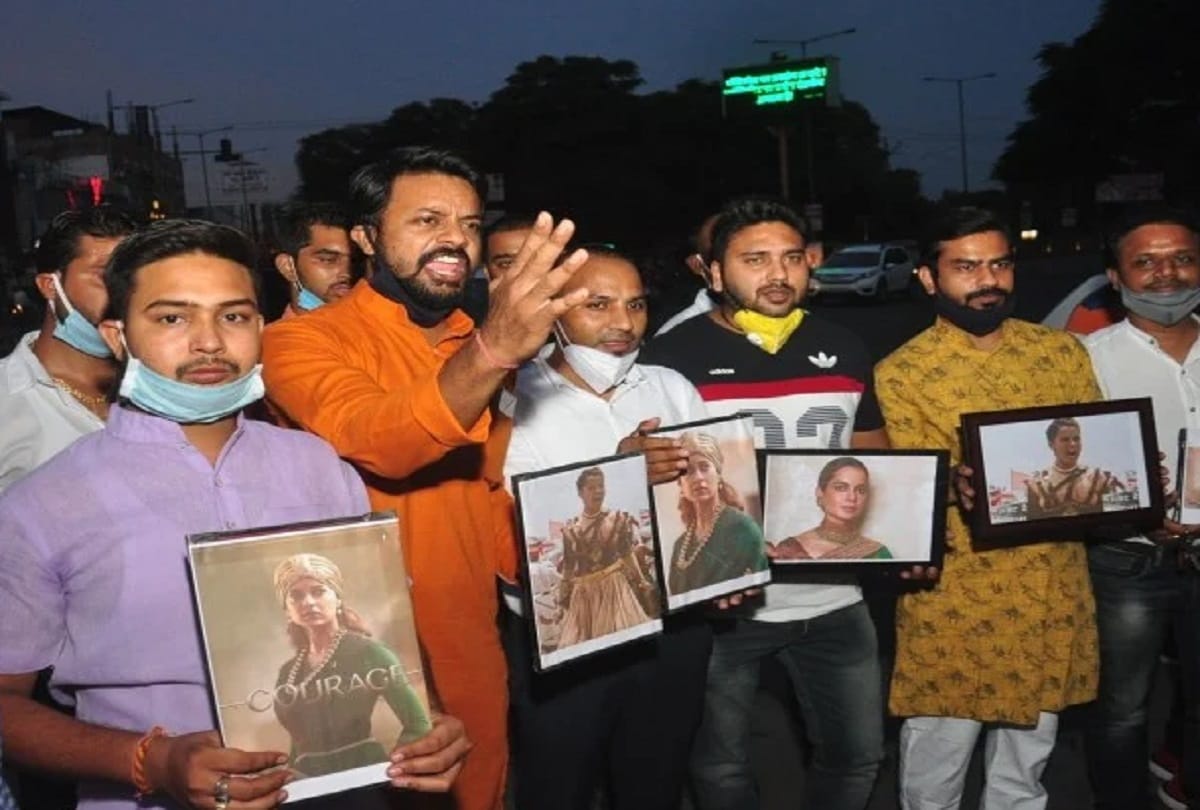 jhansi stand with kangna ranaut