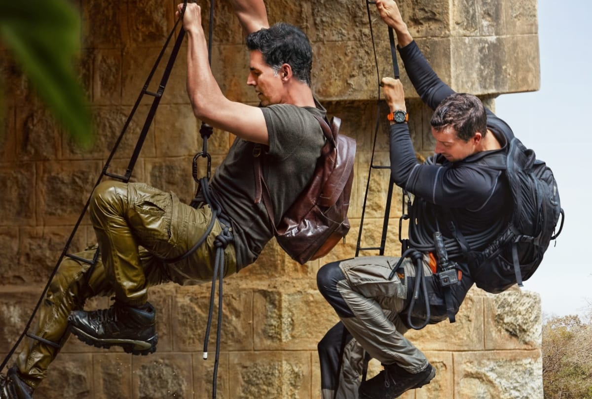 Man Vs Wild Akshay Kumar News Bear Grylls