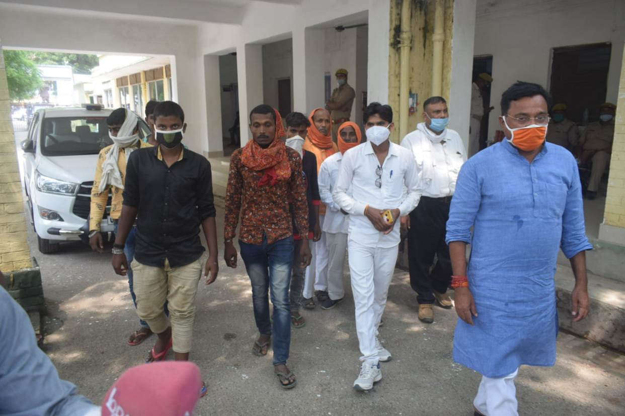 Jaunpur BJP MLA expressed displeasure over police action